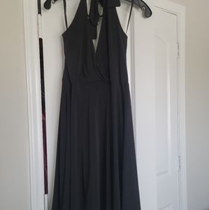 Citi Dress, Black halter dress